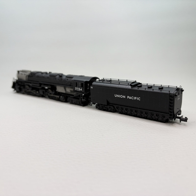 Locomotive à vapeur Challenger 3704 classe 3700 tender mazout Union Pacific, Ep. III - MINITRIX 16489 - N 1/160