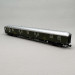 Wagon postal type Post 4mg-bI/26 vert Deutsche Bundespost DBP, Ep. III - MINITRIX 18660 - N 1/160
