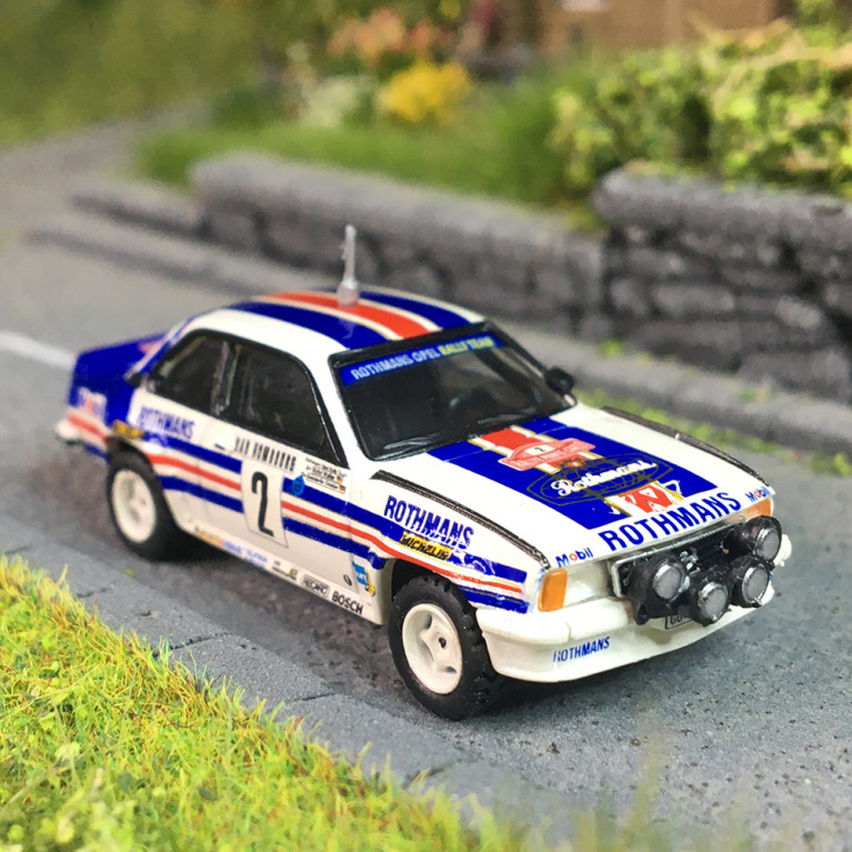 Opel Ascona B 400, n2, rallye Monte Carlo, 1982, version nuit - BREKINA 20779 - HO 1/87