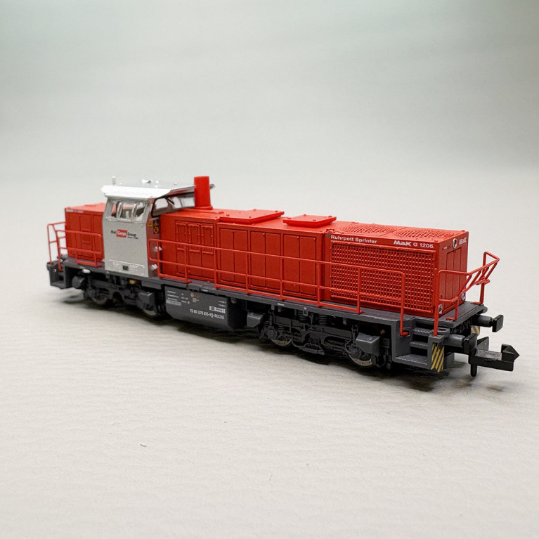 Locomotive diesel G1206 MaK Vossloh Rail Cargo Group, Ep. VI - PIKO 40488 - N 1/160