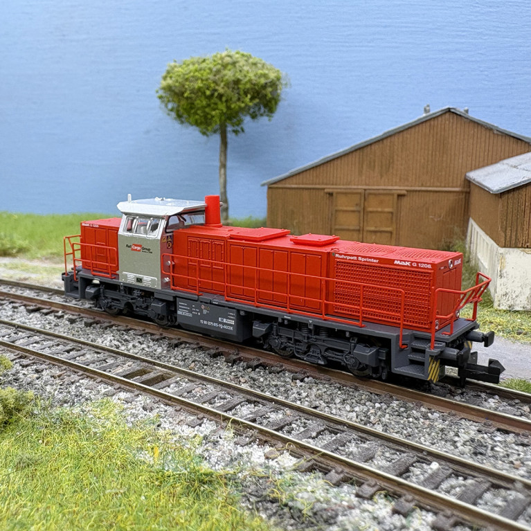Locomotive diesel G1206 MaK Vossloh Rail Cargo Group, Ep. VI - PIKO 40488 - N 1/160