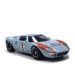 Ford GT40, No1, 24H le Mans, 1966, Ken Miles, Denny Hulme, 2nd place - BREKINA 18554 - HO 1/87