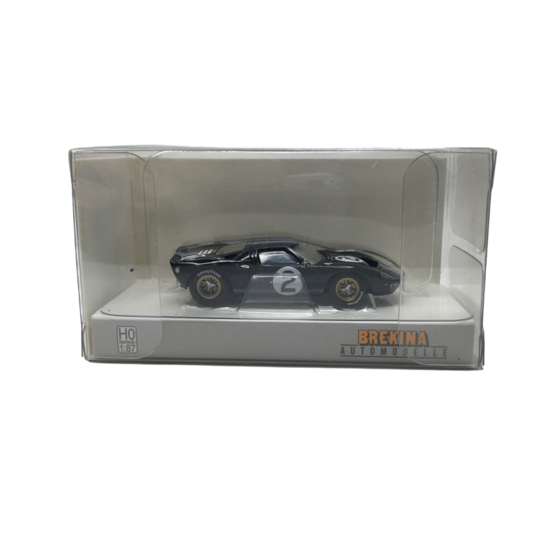 Ford GT40, No2, 24H le Mans, 1966, Bruce McLaren, Chris Amon, 1ere place - BREKINA 18555 - HO 1/87
