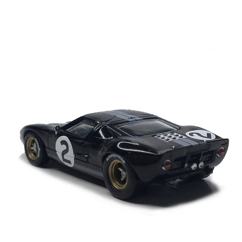 Ford GT40, No2, 24H le Mans, 1966, Bruce McLaren, Chris Amon, 1ere place - BREKINA 18555 - HO 1/87