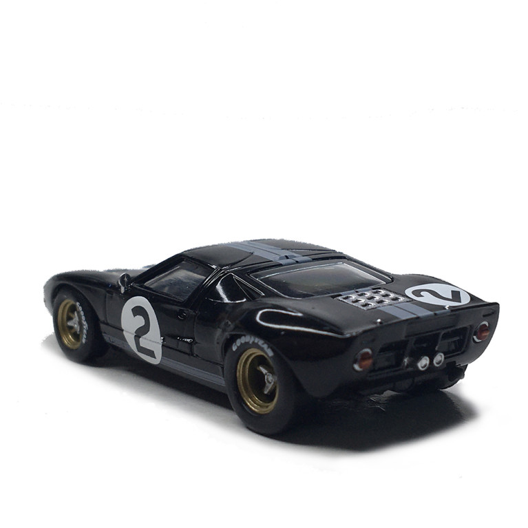 Ford GT40, No2, 24H le Mans, 1966, Bruce McLaren, Chris Amon, 1ere place - BREKINA 18555 - HO 1/87
