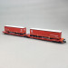Wagon articulé double poche Sdggmrs 738 T3000e semi-remorques DB Cargo DB AG, Ep. VI - FLEISCHMANN 6660103 - N 1/160
