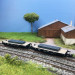 Coffret 2 wagons plats charges lourdes type Ssy slabs ÖBB, Ep. III - FLEISCHMANN 6660134 - N 1/160