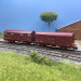 Coffret 2 wagons Gs couverts marron feux rouges arrière RENFE, Ep. IV - ARNOLD HN6718 - N 1/160
