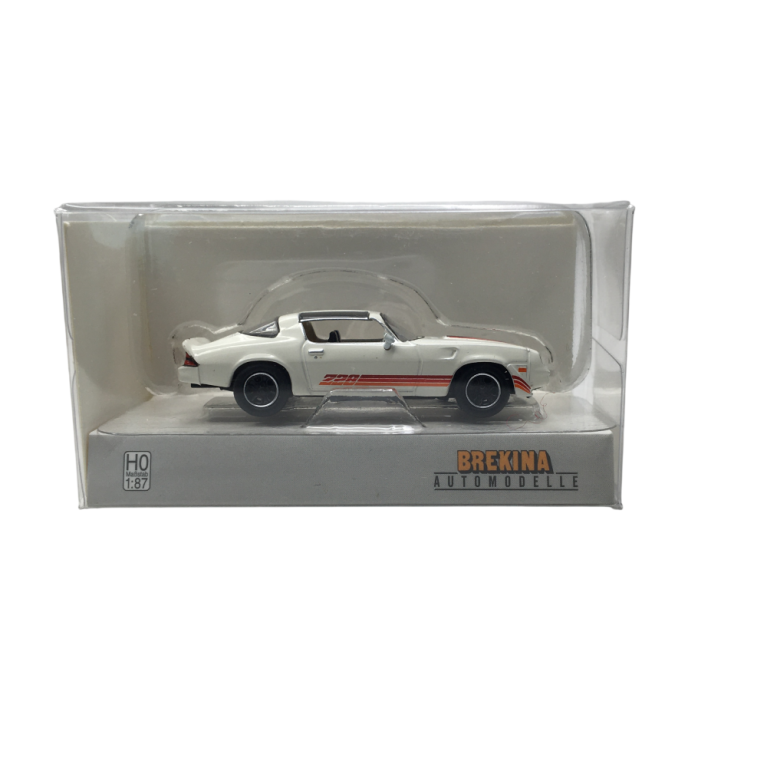 Chevrolet Camaro Z28, blanc, 1980 - BREKINA 18053 - HO 1/87