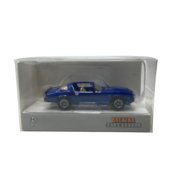 Chevrolet Camaro Z28, bleu, 1980 - BREKINA 18054 - HO 1/87