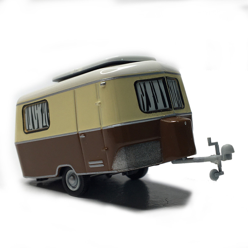 Caravane Eriba, beige, roulante - SAI 2692F- HO 1/87