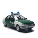 Peugeot 405, berline GRI phase 1, police de la Sarre, 1987 - PCX 871684 - HO 1/87