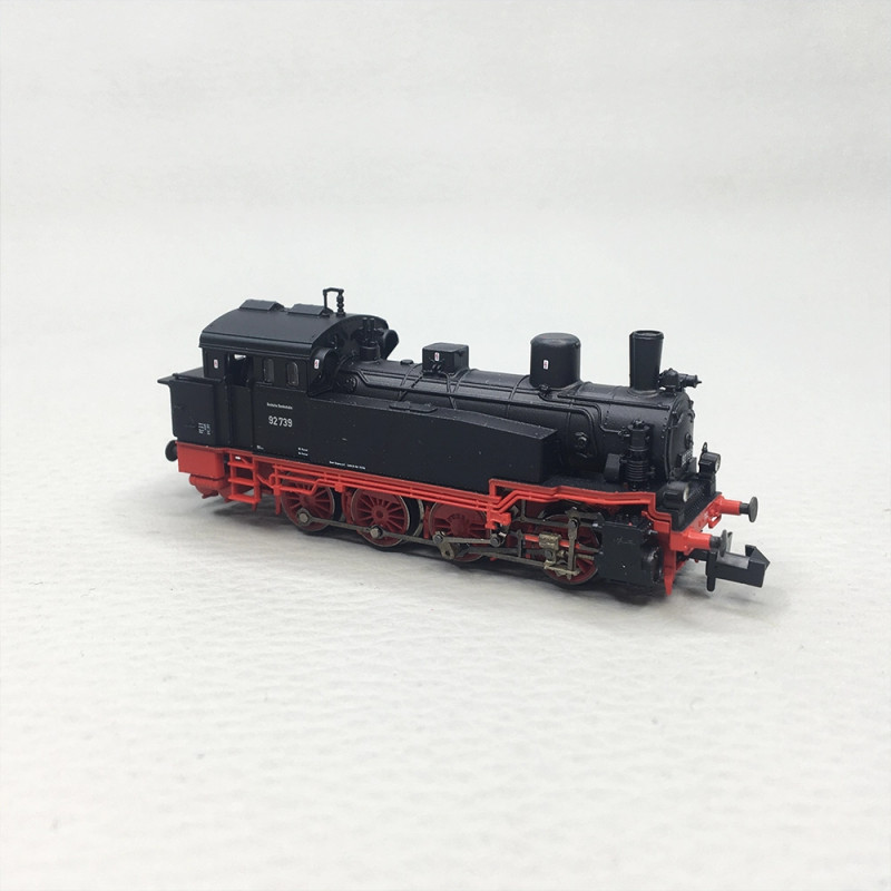 Locomotive à vapeur classe 92.5-10 ex T 13 prussien DB, Ep. III-IV - FLEISCHMANN 7160034 - N 1/160