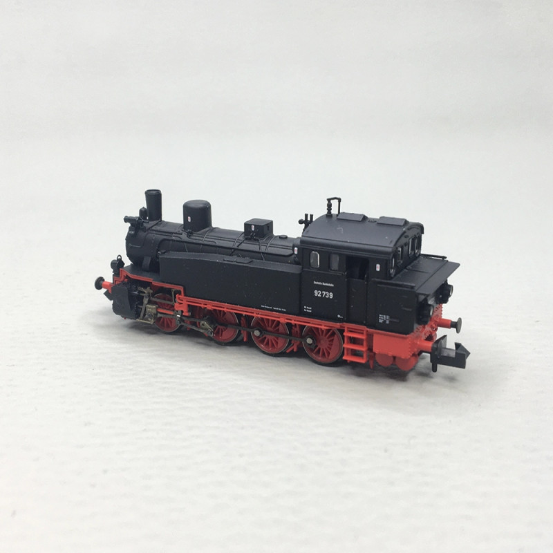 Locomotive à vapeur classe 92.5-10 ex T 13 prussien DB, Ep. III-IV - FLEISCHMANN 7160034 - N 1/160