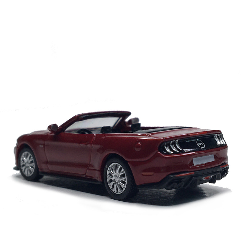Ford Mustang VI, cabriolet, rouge métallisé, 2020 - PCX 870565 - HO 1/87