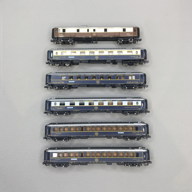 Coffret 6 voitures CIWL 50 ans Nostalgie Istanbul Orient Express 1976 Intraflug, Ep. IV - ARNOLD HN4522 - N 1/160