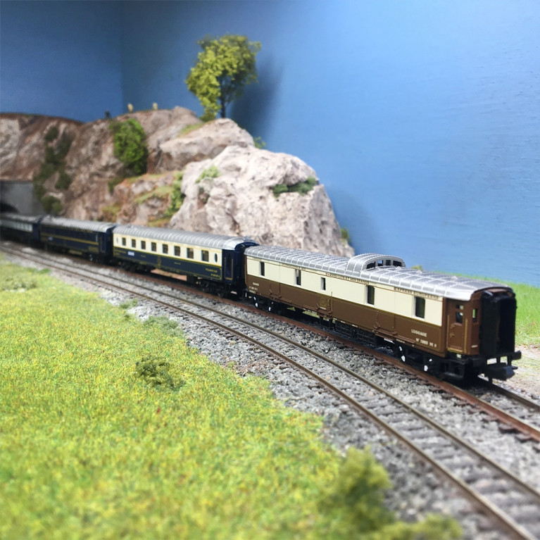 Coffret 6 voitures CIWL 50 ans Nostalgie Istanbul Orient Express 1976 Intraflug, Ep. IV - ARNOLD HN4522 - N 1/160