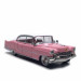 Cadillac Fleetwood, rose, blanc, 1955 - BREKINA 18350 - HO 1/87