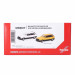 Minikit, Opel Corsa A SR, blanc, jaune, 2 pièces - HERPA 014298 - HO 1/87