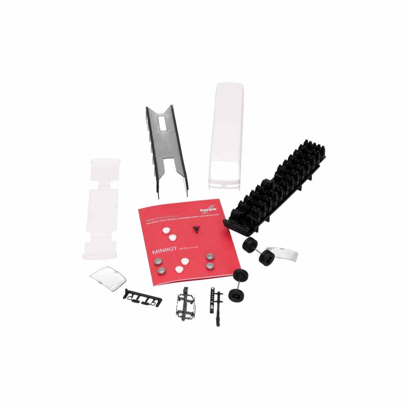 Minikit, Setra 215 HD, blanc - HERPA 014311  - HO 1/87
