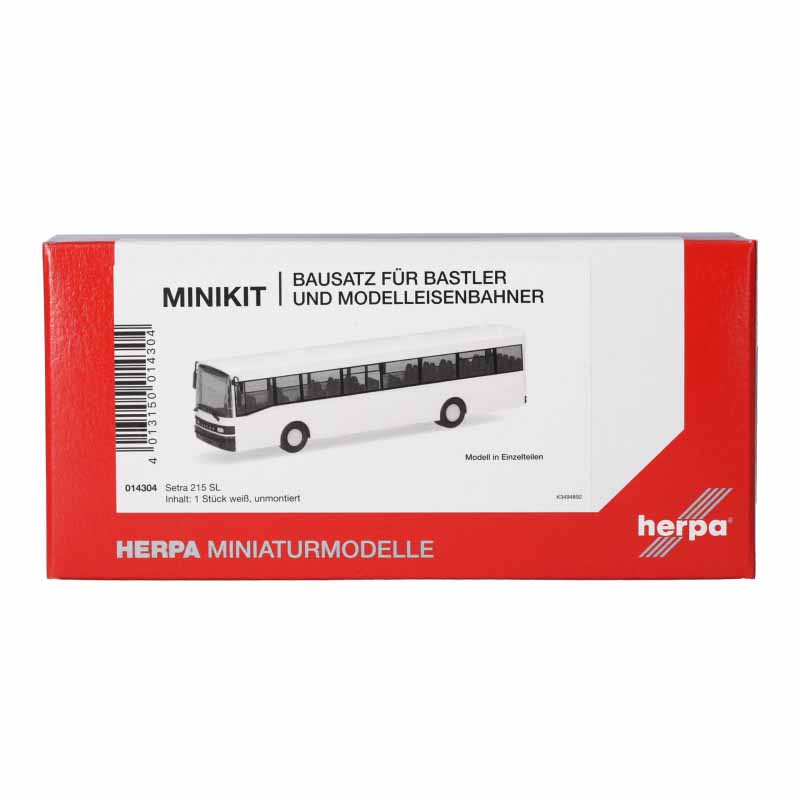 Minikit, Setra 215 SL, blanc - HERPA 014304  - HO 1/87