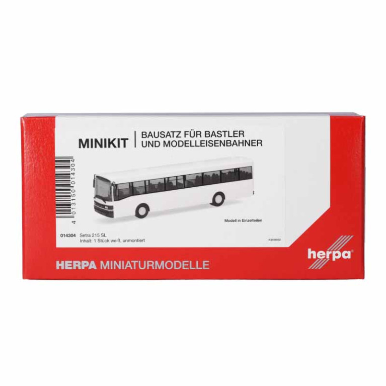 Minikit, Setra 215 SL, blanc - HERPA 014304  - HO 1/87