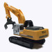 Pelle sur chenilles, Liebher 954 Litronic, avec grappin de tri - HERPA 308908 - HO 1/87