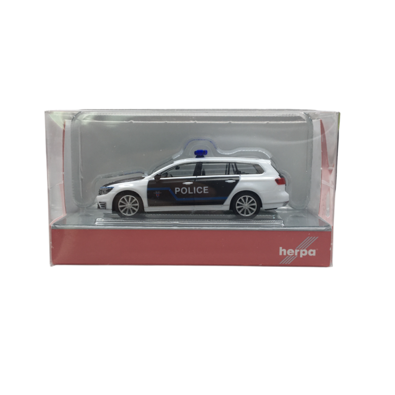 Volkswagen Passat Variant GTE, Police de Paris - HERPA 099097 - HO 1/87
