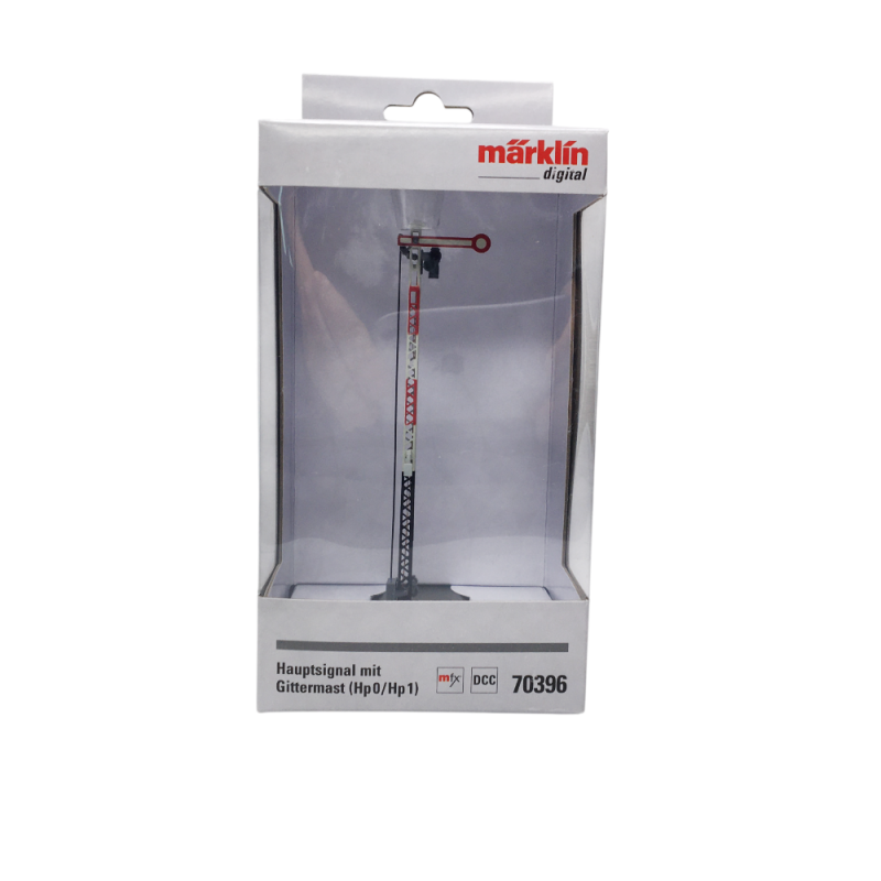 Signal principal avec mât en treillis - MARKLIN 70396 - HO 1/87