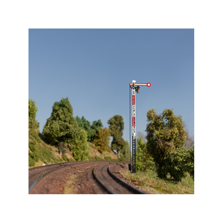 Signal principal avec mât en treillis - MARKLIN 70396 - HO 1/87