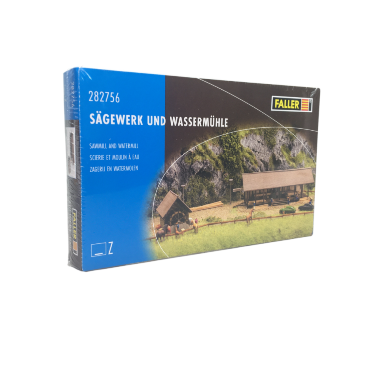Scierie et moulin à eau - Faller 282756 - Z 1/220