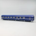 Voiture-lits T2S WLAm bleue toit bleu, logo TEN, CFF SBB, Ep. Va - LS MODELS 47252 - HO 1/87