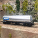 Wagon-citerne à 4 essieux "Algeco", livrée chrome/argent, SNCF, Ep. IV - JOUEF HJ6324 - HO 1/87