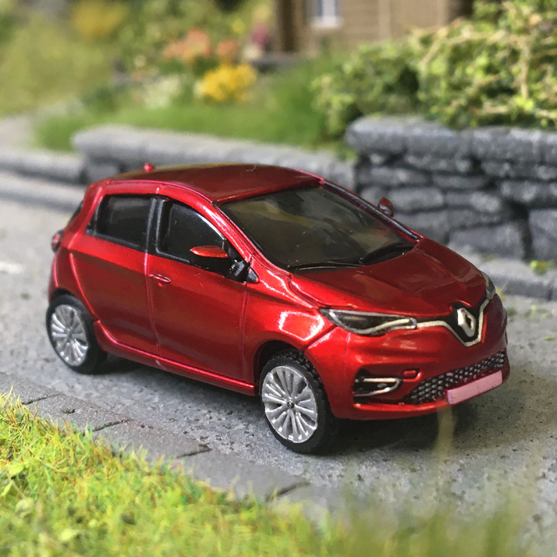 Renault Zoé, phase 2, rouge, 2019 - SAI 7603 - HO 1/87
