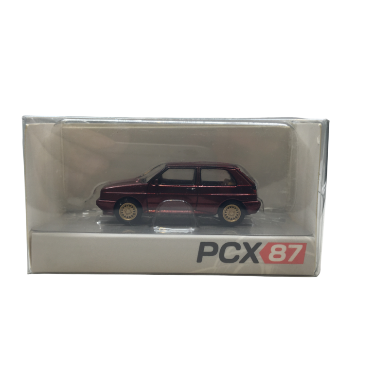 Volkswagen Golf II, rallye, rouge métallisé, 1989 - PCX 871597 - HO 1/87