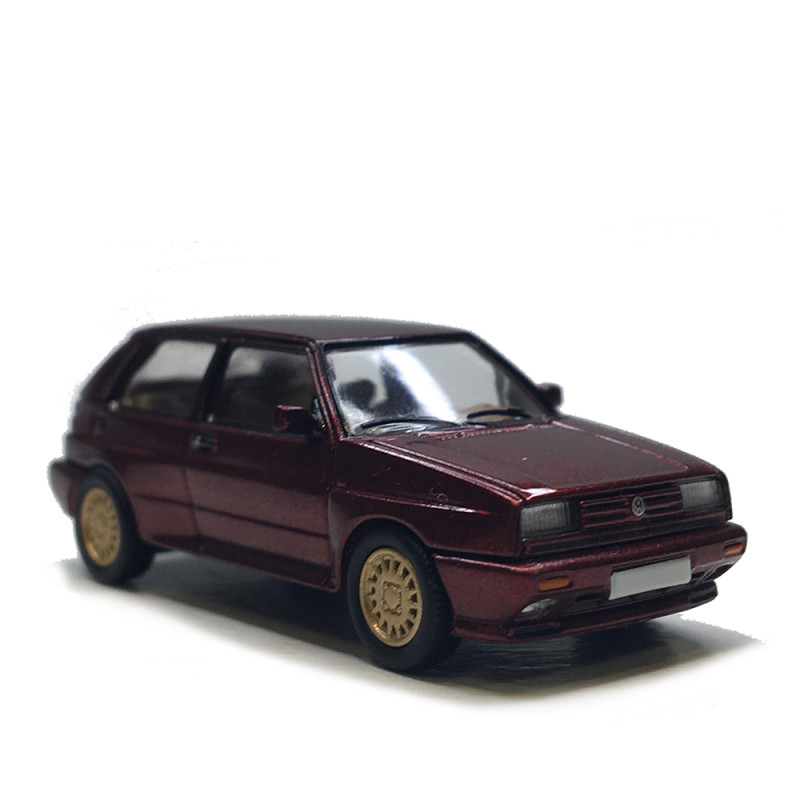 Volkswagen Golf II, rallye, rouge métallisé, 1989 - PCX 871597 - HO 1/87
