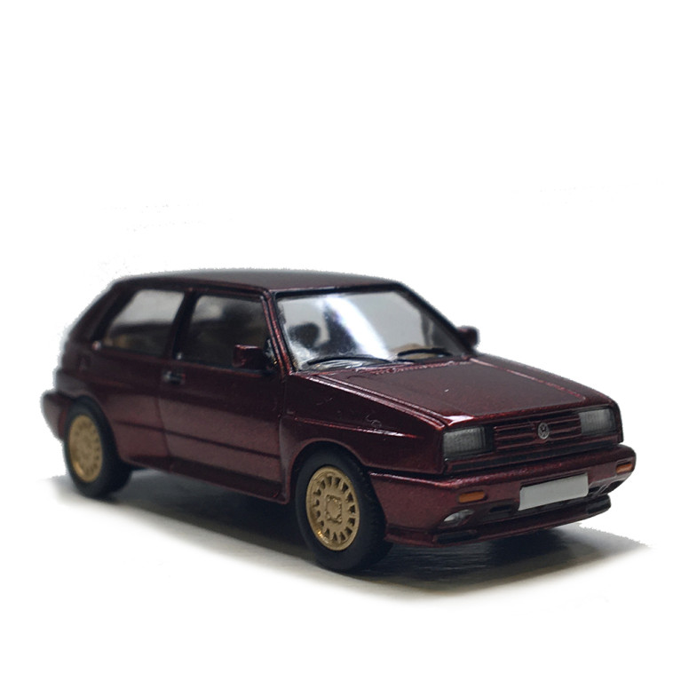 Volkswagen Golf II, rallye, rouge métallisé, 1989 - PCX 871597 - HO 1/87