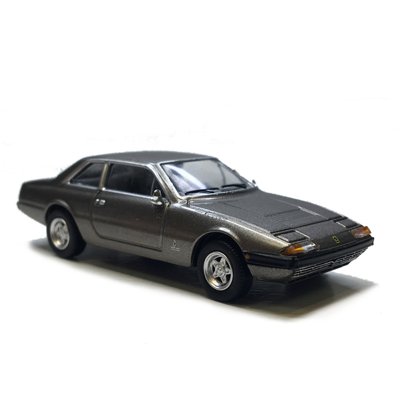 Ferrari 365 GT4 2+2, gris métallisé, 1972 - PCX 871603 - HO 1/87