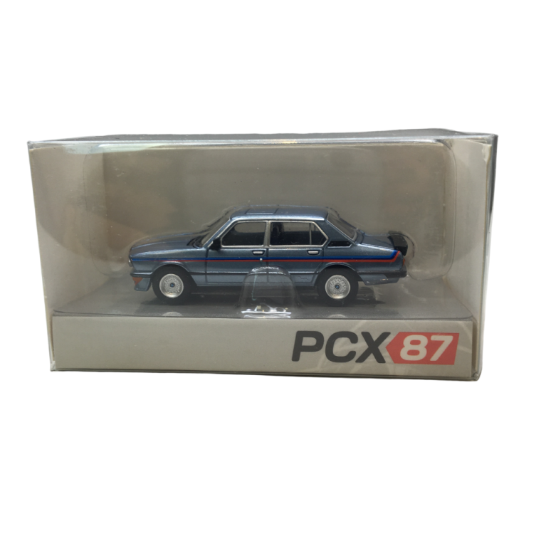 BMW M 535i E12, bleu métallisé, 1980 - PCX 871606 - HO 1/87