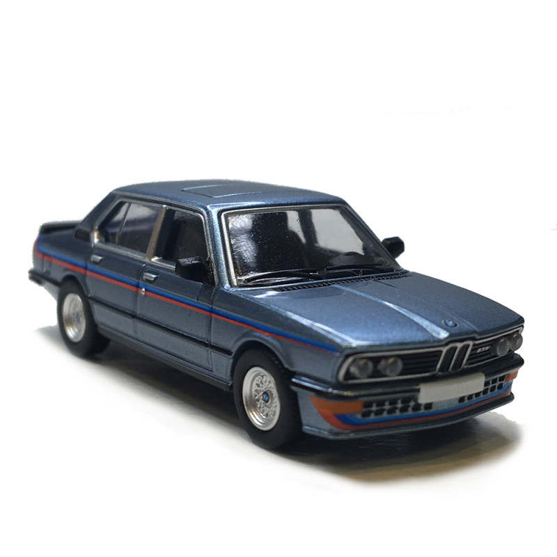 BMW M 535i E12, bleu métallisé, 1980 - PCX 871606 - HO 1/87