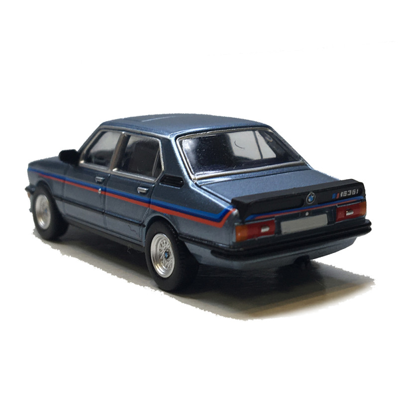 BMW M 535i E12, bleu métallisé, 1980 - PCX 871606 - HO 1/87