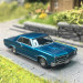 Pontiac GTO, coupé, vert métallisé, 1965 - BREKINA 18103 - HO 1/87