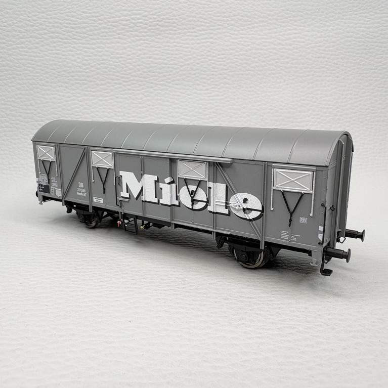 Wagon couvert Glmmhs57 N°217 288 "Miele", DB, Ep. III - BRAWA 51355 - HO 1/87