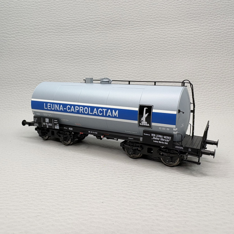 Wagon-citerne léger Uerdingen ZZ N°51-74-81 [P] "Leuna", DR, Ep. III - BRAWA 49634 - HO 1/87