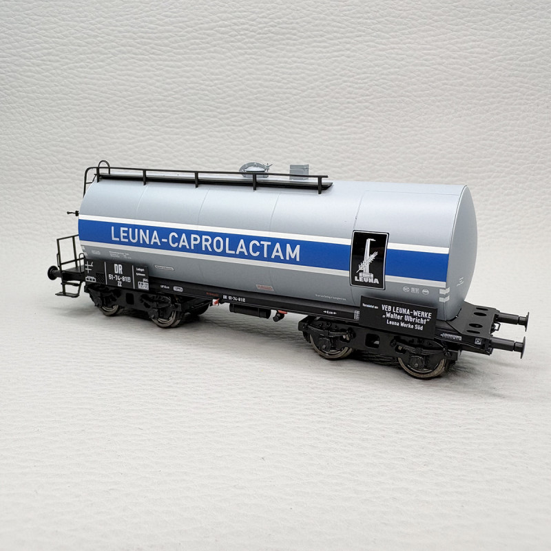 Wagon-citerne léger Uerdingen ZZ N°51-74-81 [P] "Leuna", DR, Ep. III - BRAWA 49634 - HO 1/87