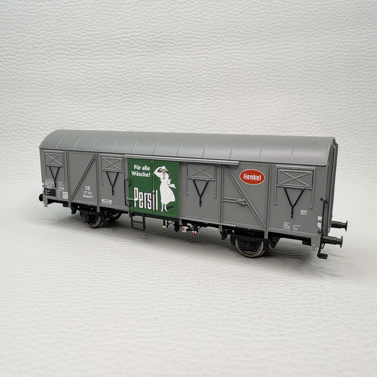 Wagon couvert Glmmhs57 N°217 284 "Persil", DB, Ep. III - BRAWA 51354 - HO 1/87