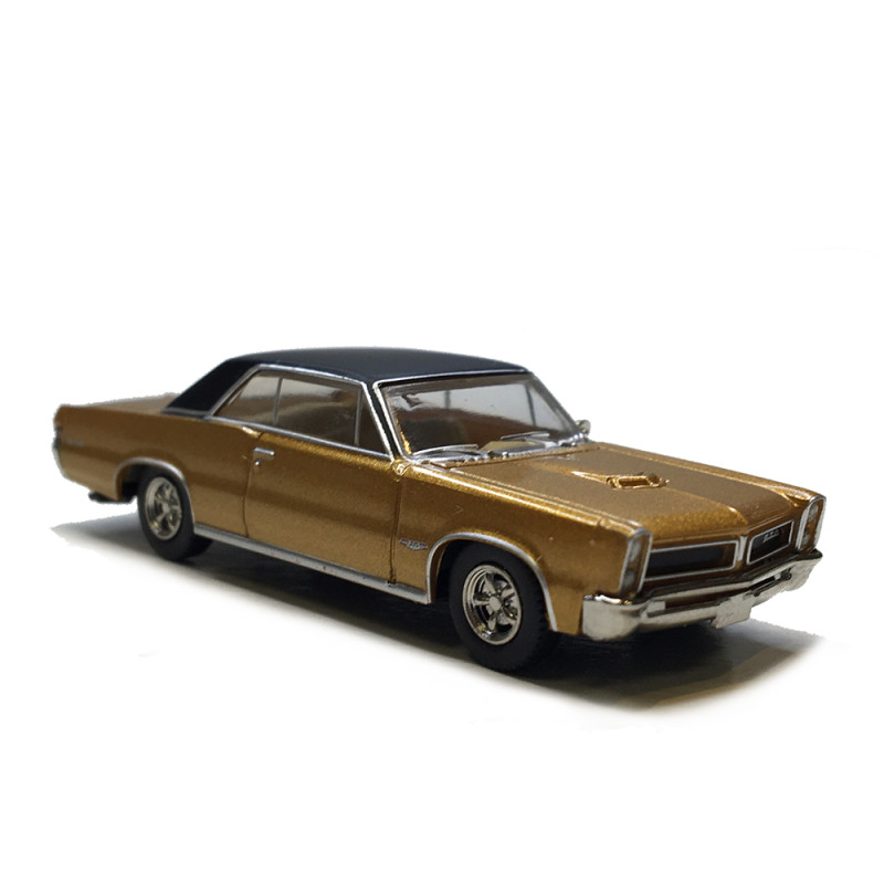 Pontiac GTO, coupé, or métallisé, noir, 1965 - BREKINA 18104 - HO 1/87