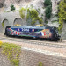 Locomotive électrique BR 185.2, spéciale Coupe du monde Football 2026, drapeau France, Ep. VI - MARKLIN 36269 - HO 1/87