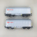 Coffret de 2 wagons à bâche coulissante Shimmns "Ermewa", Ep. VI - MARKLIN 47230 - HO 1/87