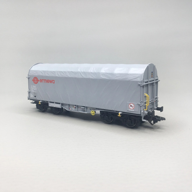 Coffret de 2 wagons à bâche coulissante Shimmns "Ermewa", Ep. VI - MARKLIN 47230 - HO 1/87